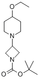 3-(4-ETHOXY-1-PIPERIDINYL)-1-BOC-AZETIDINE Struktur