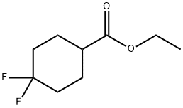 ETHYL 4,4-DIFLUOROCYCLOHEXANECARBOXYLATE Structure