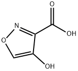 3-Isoxazolecarboxylicacid,4-hydroxy-(9CI) 化学構造式