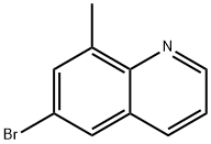 8-methyl-6-bromoquinoline Struktur