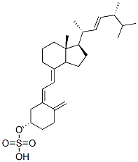 vitamin D2 sulfate Struktur