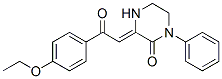 (3Z)-3-[2-(4-ethoxyphenyl)-2-oxo-ethylidene]-1-phenyl-piperazin-2-one Structure