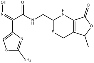 (Z)-2-(2-aMinothiazol-4-yl)-2-(hydroxyiMino)-N-((5-Methyl-7-oxo-2,4,5,7-tetrahydro-1H-furo[3,4-d][1,3]thiazin-2-yl)Methyl)acetaMide Structure