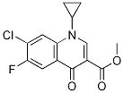 3-Quinolinecarboxylic acid, 7-chloro-1-cyclopropyl-6-fluoro-1,4-dihydro-4-oxo-, Methyl ester|