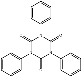 1,3,5-三苯基-1,3,5-三嗪烷-2,4,6-三酮, 1785-02-0, 结构式