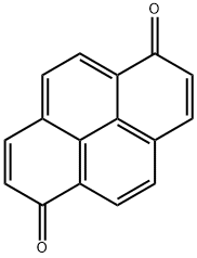 芘-1,6-二酮, 1785-51-9, 结构式