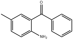 2-氨基-5-甲基二苯甲酮, 17852-28-7, 结构式