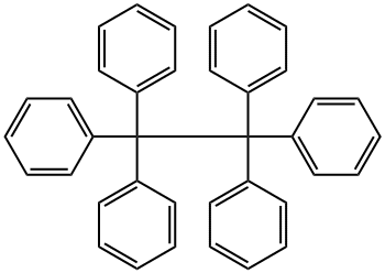 ヘキサフェニルエタン 化学構造式