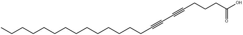 5,7-ドコサジイン酸 化学構造式