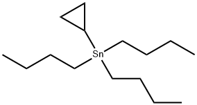 Cyclopropyltributylstannane Struktur