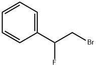 <2-溴-1-氟>乙基苯,1786-36-3,结构式