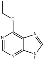 6-エトキシ-1H-プリン 化学構造式