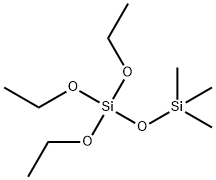 trimethylsiloxytriethoxysilane Structure