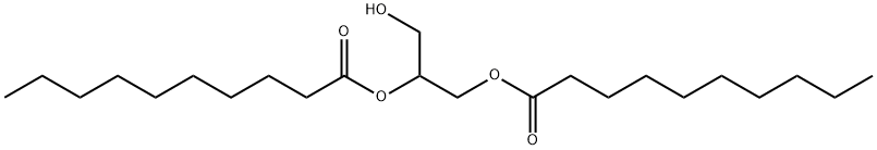 1,2-didecanoylglycerol Struktur