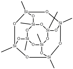 Octamethylsilsesquioxane Struktur