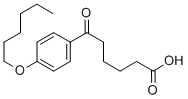 6-(4-HEXYLOXYPHENYL)-6-OXOHEXANOIC ACID Structure