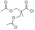 2,2-DI(ACETOXYMETHYL)PROPIONYL CHLORIDE Structure