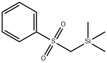 フェニルトリメチルシリルメチルスルホン 化学構造式