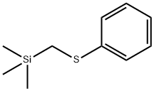 三甲基(苯硫甲基)硅烷, 17873-08-4, 结构式
