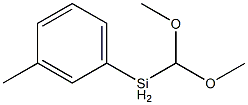 P-TOLYLMETHYLDIMETHOXYSILANE Structure