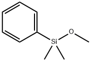 Silane, methoxydimethylphenyl- Struktur