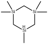 1,1,3,3,5-Pentamethyl-1,3,5-trisilacyclohexane Structure