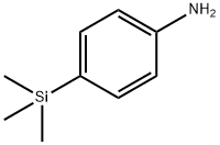 4-氨基苯基三甲基硅烷,17889-23-5,结构式