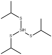 三(异丙基硫代)硅烷, 17891-55-3, 结构式