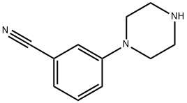 Benzonitrile, 3-(1-piperazinyl)- (9CI) Struktur