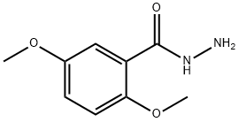 2,5-二甲氧基苯酰肼, 17894-25-6, 结构式