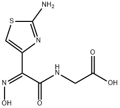 Thiazolylacetyl glycine oxiMe Struktur