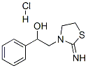 2-imino-alpha-phenylthiazolidin-3-ethanol monohydrochloride  Struktur