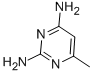 6-甲基-2,4-嘧啶二胺, 179-73-7, 结构式