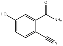 Benzamide, 2-cyano-5-hydroxy- (9CI) Struktur