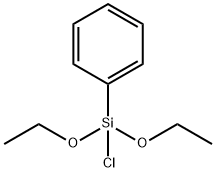 クロロジ(エトキシ)フェニルシラン 化学構造式
