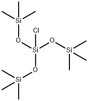 トリス(トリメチルシロキシ)クロロシラン 化学構造式
