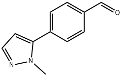 4-(1-METHYL-1H-PYRAZOL-5-YL)BENZALDEHYDE Structure