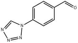 BENZALDEHYDE, 4-(1H-TETRAZOL-1-YL)- Structure