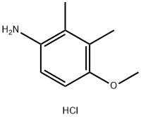 (4-甲氧基-2,3-二甲基苯基)胺盐酸盐, 179067-16-4, 结构式