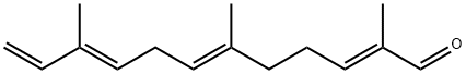 (E,E,E)-2,6,10-trimethyldodeca-2,6,9,11-tetraen-1-al Struktur