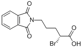 (R)-5-PHTHALIMIDO-2-BROMOVALERIC ACID Structure