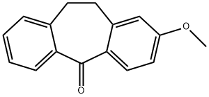 2-甲氧基二苯并软木酮, 17910-72-4, 结构式