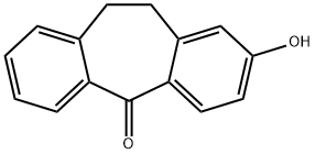 2-羟基-10,11-二氢-5H-二苯并[A,D] [7]环五酮, 17910-73-5, 结构式