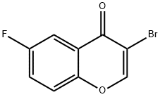 3-BROMO-6-FLUOROCHROMONE Struktur