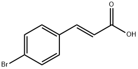 4-BROMOCINNAMIC ACID Structure