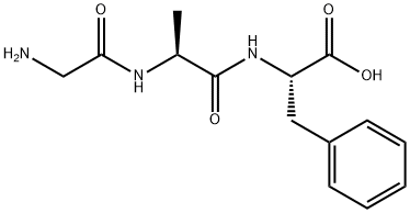 H-GLY-ALA-PHE-OH,17922-87-1,结构式