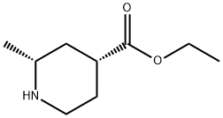 (2R,4R)-4-Methyl-2-piperidinecarboxylicethylester Struktur