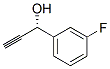Benzenemethanol, alpha-ethynyl-3-fluoro-, (R)- (9CI) Structure