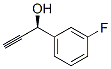 Benzenemethanol, alpha-ethynyl-3-fluoro-, (S)- (9CI) Struktur