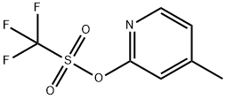 4-Methyl-2-(trifluoromethanesulfonyl)Oxypyridine Structure